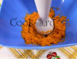 Кулинарные рецепты и фоторецепты Морковный пудинг в духовке